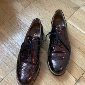 Gabor glossy oxfords